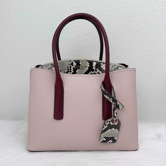 kate spade Handbags - 🔥SALE🔥 KATE SPADE MARGAUX SNAKE MEDIUM SATCHEL